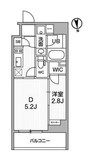 ＡＬＴＥＲＮＡ東池袋の間取り