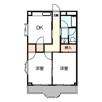 【間取り】 | ロイヤルシティセキグチ