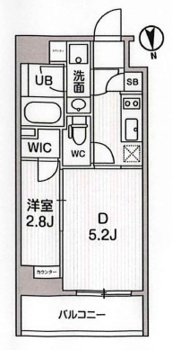 ALTERNA東池袋の間取り