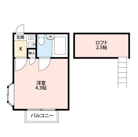 ペアパレス赤塚A棟の間取り
