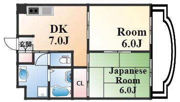 六甲パークランドの間取り