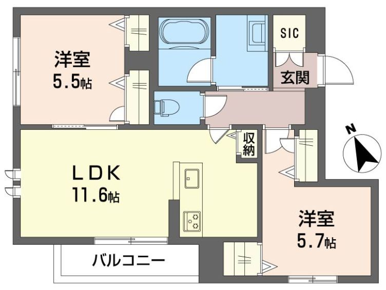 モルド船橋湊町の間取り
