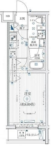 リライア西台の間取り|間取りです。
