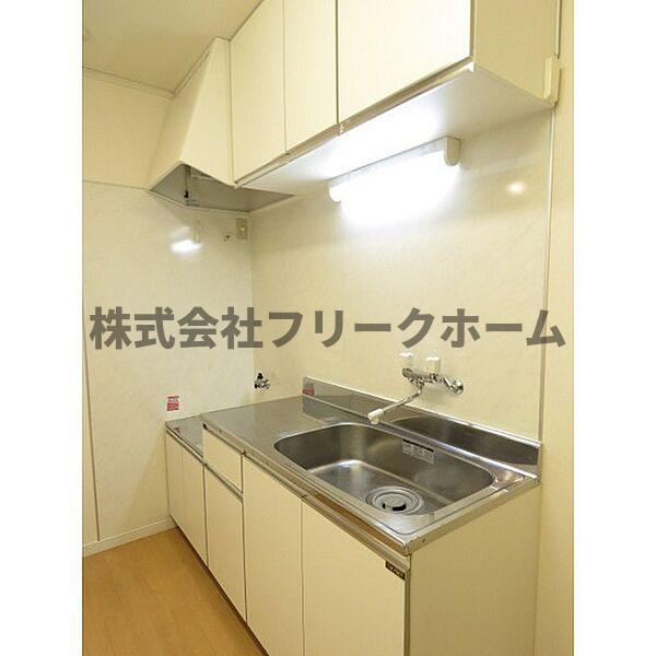 武蔵野市御殿山２丁目のアパートのキッチン