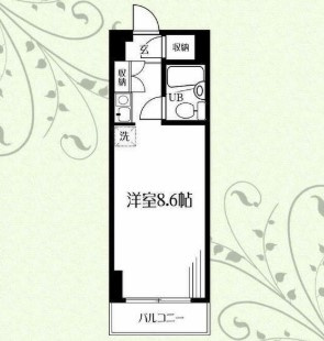 【間取り】 | ハイツ鹿島の森