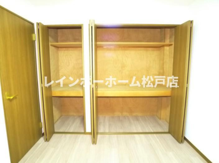 仲介手数料（賃料の1.10ヵ月）の50％OFF対象物件！の収納|ちょっとした収納スペースも充実しています