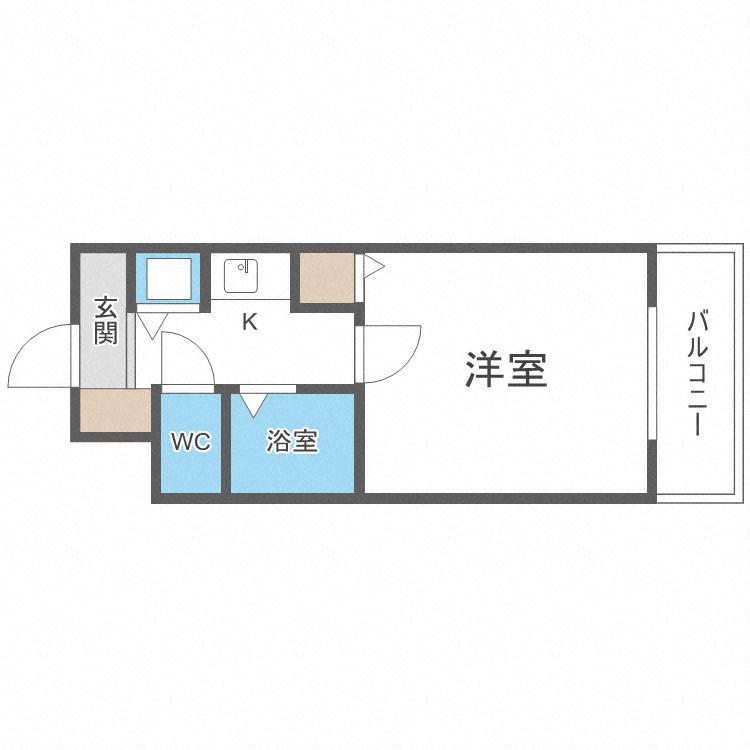 リーガル西長堀の間取り|リーガル西長堀　間取り