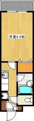 コート新屋敷の間取り