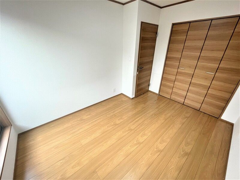 上安松戸建賃貸の寝室