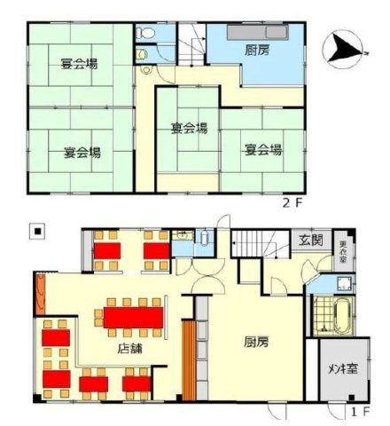 【間取り】 | 店舗