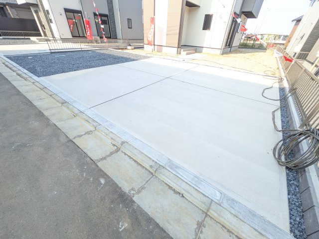 日立市東大沼町　11期　新築戸建て　3号棟の駐車場|駐車は6台可能です♪