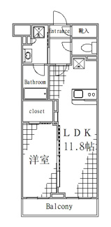 【間取り】 | クレイシア両国カルミナ
