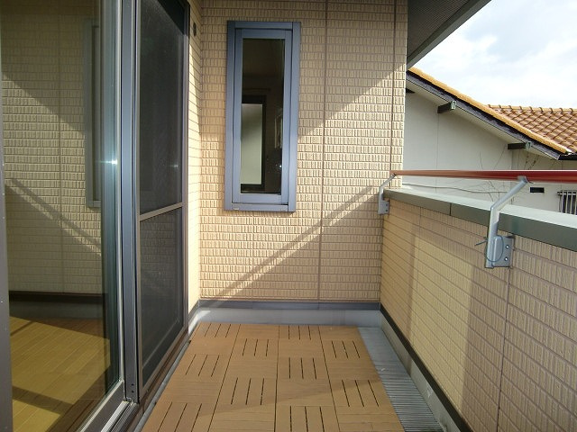 月見山1丁目戸建てのバルコニー