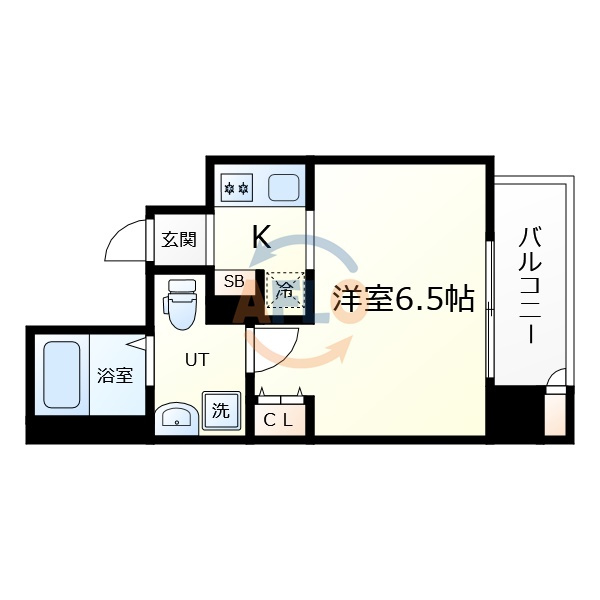 ワールドアイ大阪城EASTアドバンスの間取り|ワールドアイ大阪城EASTアドバンス　間取り