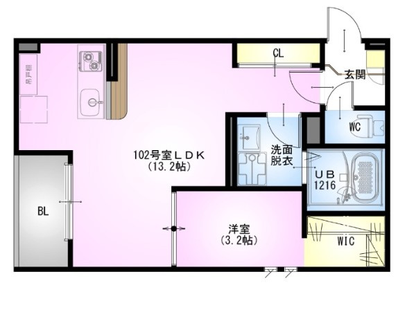 REGALEST TⅢの間取り