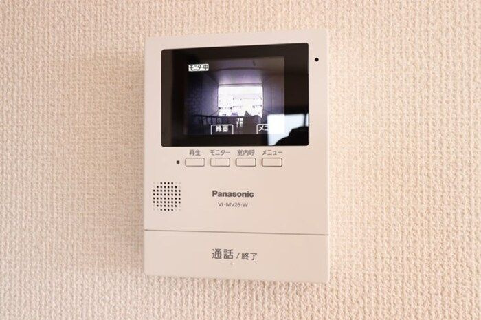 メゾングレース　ＡＢＣのセキュリティ|モニター付きインターホンです