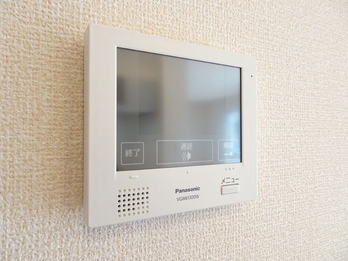 グランマーレ　Fのセキュリティ|モニター付きインターホンです