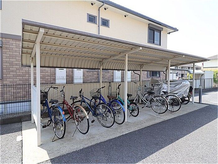 ガーデンシティのその他共用部分|駐輪場です