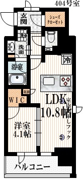 アトラスリベルタ新中野の間取り|★角部屋２面採光★眺望良好です★