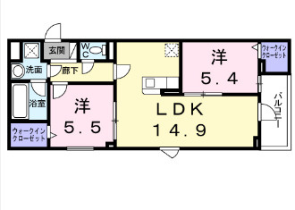CREVANCE荒川の間取り