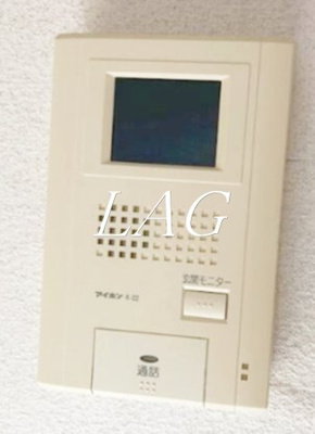 【セキュリティ】 | カーサクレド | モニター付きインターホンです。