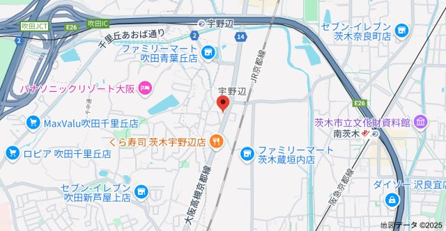 Casa Felice UNOBE (カサ フェリ-チェ 宇野辺)の地図