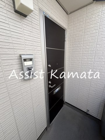 カーサクレドの玄関|写真は同タイプの別号室です