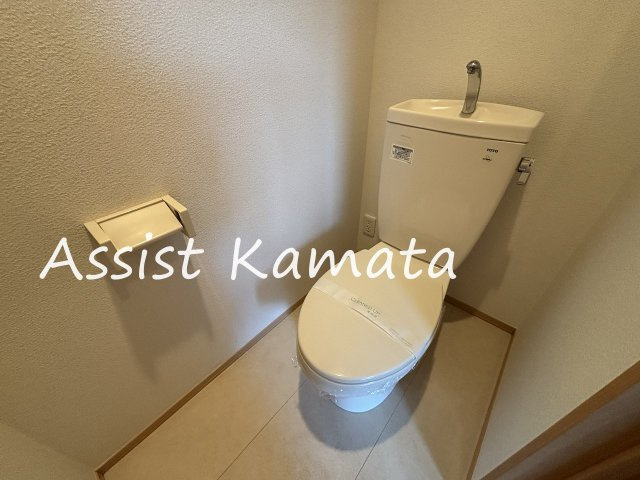 カーサクレドのトイレ|写真は同タイプの別号室です