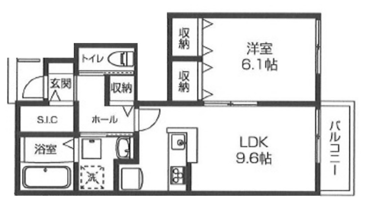 HarmonyⅡ号館の間取り