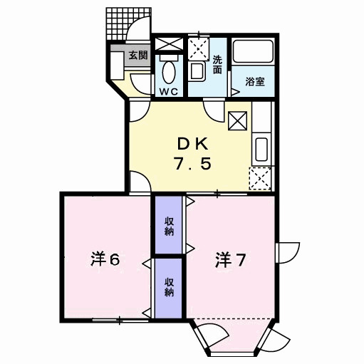 【間取り】 | アメニティ下石田
