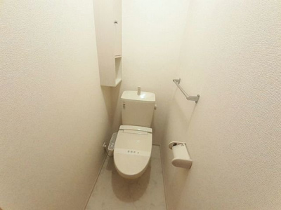 【トイレ】 | メゾン　タウルス　Ⅱ | ゆったりとした空間のトイレです