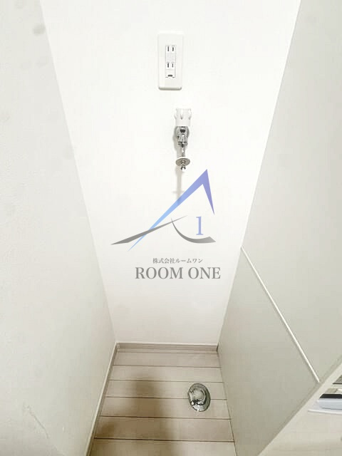 シャンテお花茶屋Ⅱの設備|洗濯機置き場です。