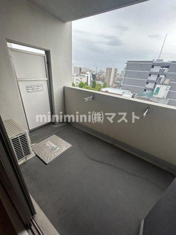 ラナップスクエア福島Ⅱのバルコニー