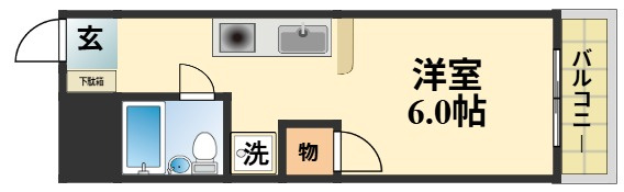 ハイム筍の間取り