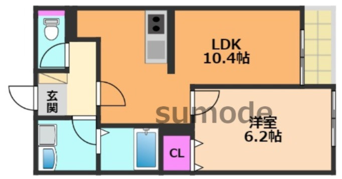 エドモントンの間取り