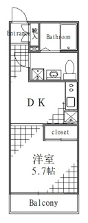 【間取り】 | クレア錦糸町