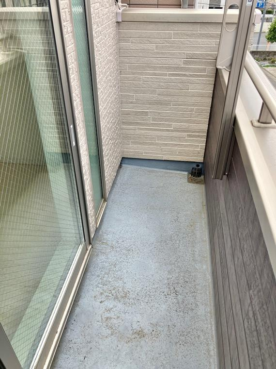 宮内戸建のバルコニー
