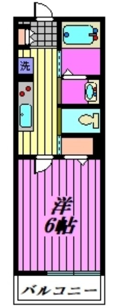 Mark  Duo蕨錦町の間取り