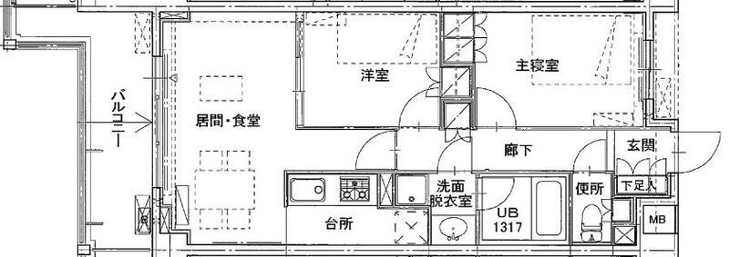 ＪＭＦレジデンス赤羽志茂の間取り