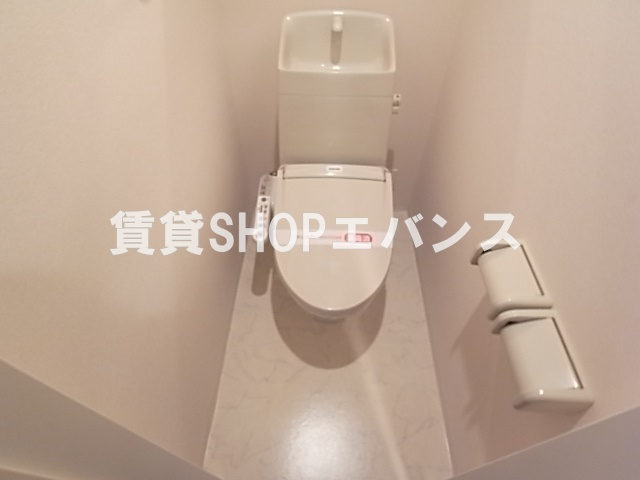 【トイレ】 | カーサ　エリザベス | 落ち着いた色調のトイレです