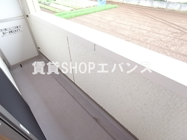 【バルコニー】 | カーサ　エリザベス | 陽当たり良好なバルコニーです