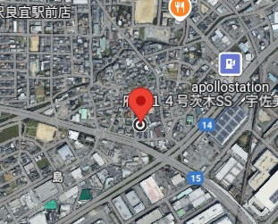 ハイツ奥田の地図