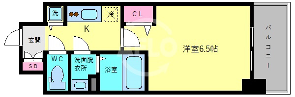 アドバンス大阪バレンシアの間取り|アドバンス大阪バレンシア　間取り