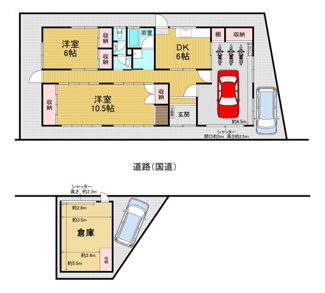 【間取り】 | ガレージHOUSE