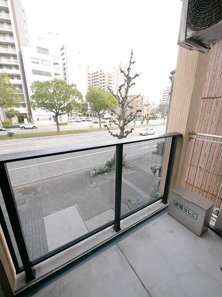 コンフォート新栄のバルコニー