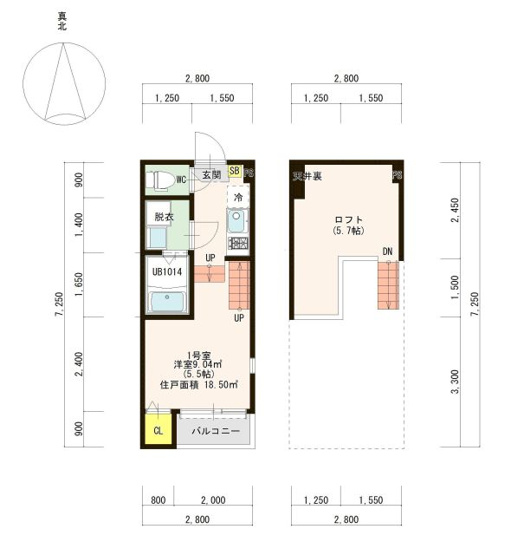 【間取り】 | ハーモニーテラス和白東Ⅲ