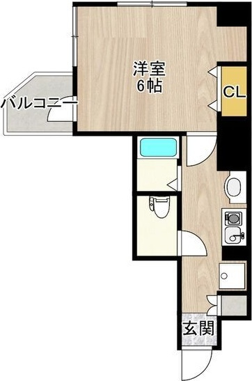 CITY SPIRE神戸元町Ⅱの間取り