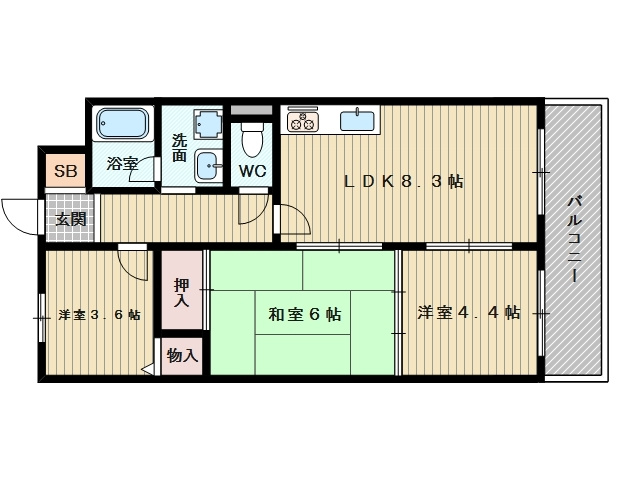 クラウンハイム菅原