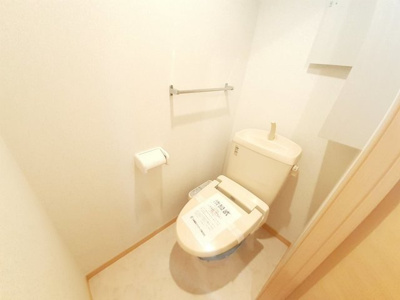 【トイレ】 | シエルヒダＡ | 清潔感のあるトイレです