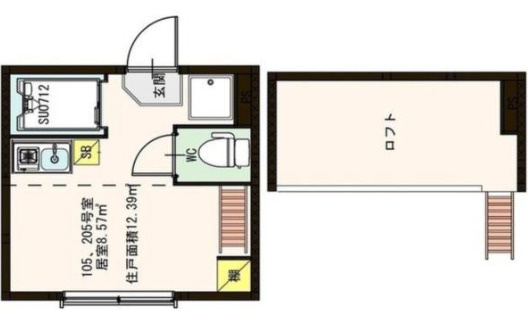 サヴォイ赤羽の間取り